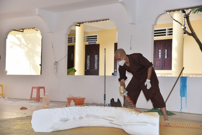 Preparing for the Vesak Great Ceremony of Buddha's Birthday 2022 (part 2)