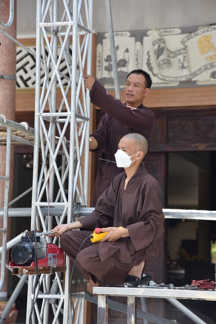 Preparing for the Vesak Great Ceremony of Buddha's Birthday 2022 (part 2)
