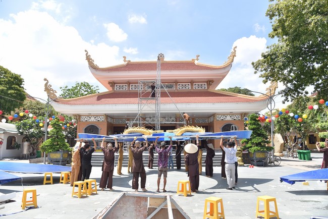 Preparing for the Vesak Great Ceremony of Buddha's Birthday 2022 (part 2)