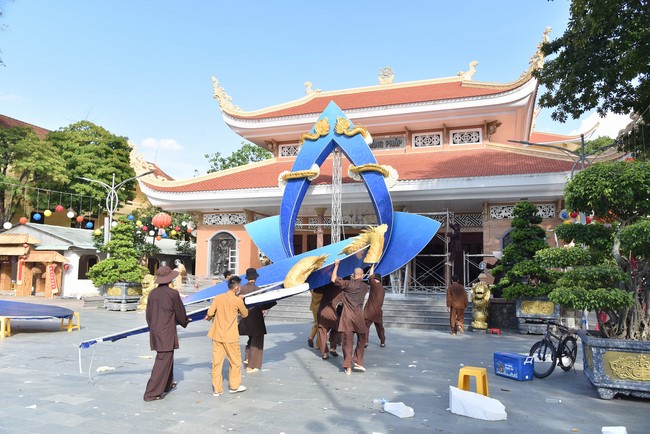 Preparing for the Vesak Great Ceremony of Buddha's Birthday 2022 (part 2)