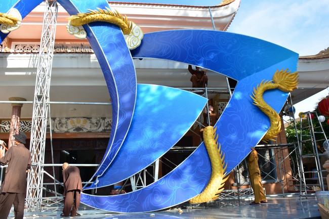 Preparing for the Vesak Great Ceremony of Buddha's Birthday 2022 (part 2)