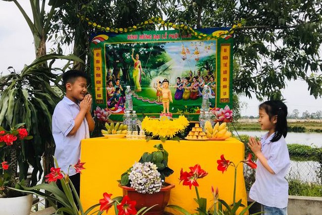 Chùa Đống Cao: Thăm lễ đài, thiết kế vườn Lâm Tỳ Ni tại tư gia