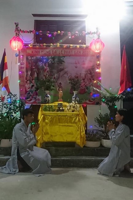 Chùa Đống Cao: Thăm lễ đài, thiết kế vườn Lâm Tỳ Ni tại tư gia