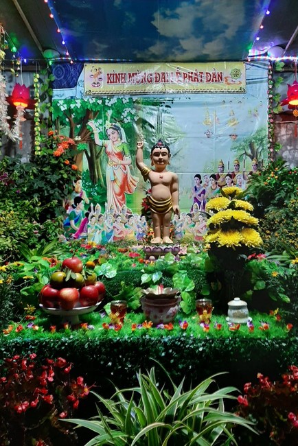 Chùa Đống Cao: Thăm lễ đài, thiết kế vườn Lâm Tỳ Ni tại tư gia