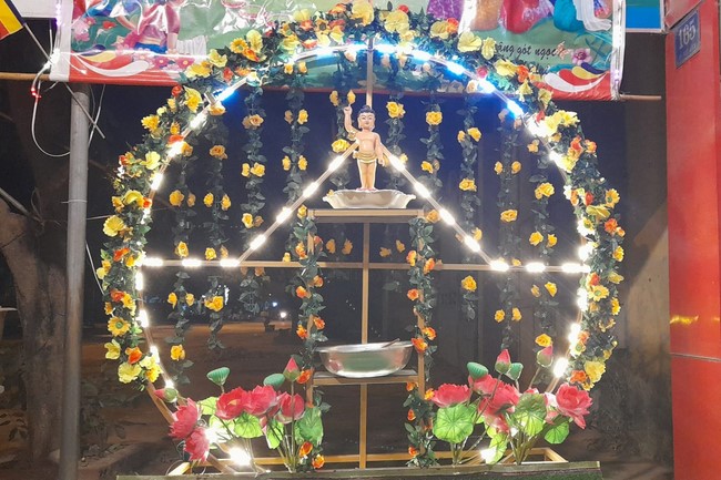 Chùa Đống Cao: Thăm lễ đài, thiết kế vườn Lâm Tỳ Ni tại tư gia