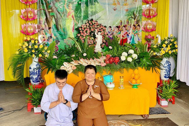 Chùa Đống Cao: Thăm lễ đài, thiết kế vườn Lâm Tỳ Ni tại tư gia