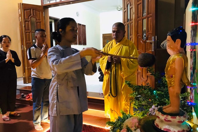 Chùa Đống Cao: Thăm lễ đài, thiết kế vườn Lâm Tỳ Ni tại tư gia