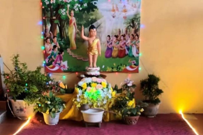 Chùa Đống Cao: Thăm lễ đài, thiết kế vườn Lâm Tỳ Ni tại tư gia