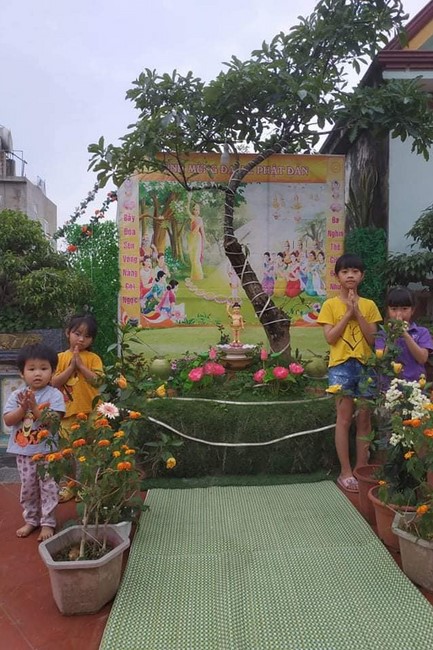 Chùa Đống Cao: Thăm lễ đài, thiết kế vườn Lâm Tỳ Ni tại tư gia