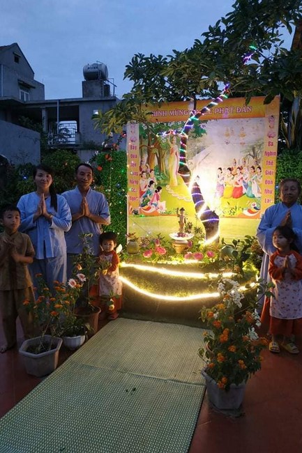 Chùa Đống Cao: Thăm lễ đài, thiết kế vườn Lâm Tỳ Ni tại tư gia