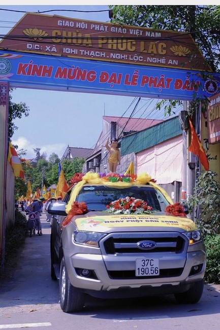 Đại lễ Phật Đản chùa Phúc Lạc, Nghệ An