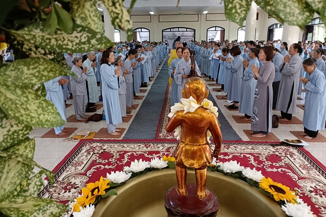 Buddha's Birthday Ceremony at  Tay Khanh pagoda - Thai Binh