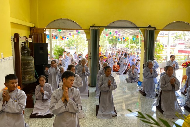 Buddha's Birthday celebration at An Son pagoda, Quang Ngai