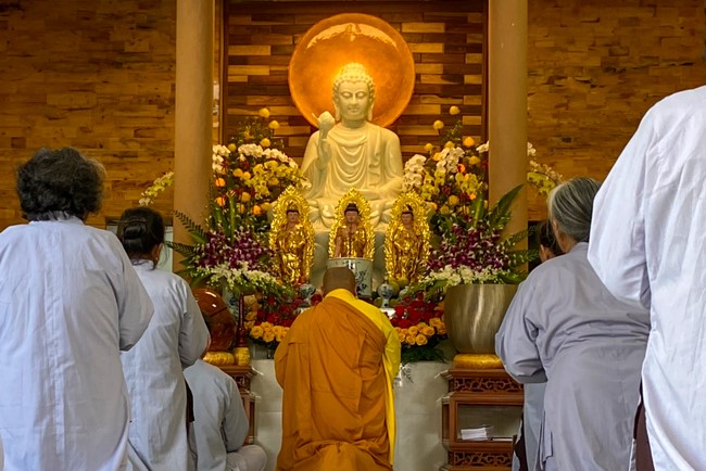 Buddha's Birthday celebration at An Son pagoda, Quang Ngai