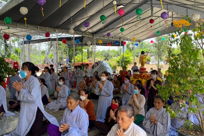 Buddha's Birthday celebration at An Son pagoda, Quang Ngai