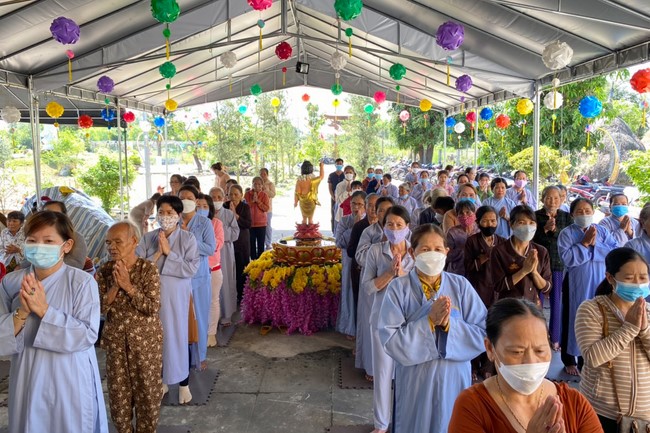 Buddha's Birthday celebration at An Son pagoda, Quang Ngai