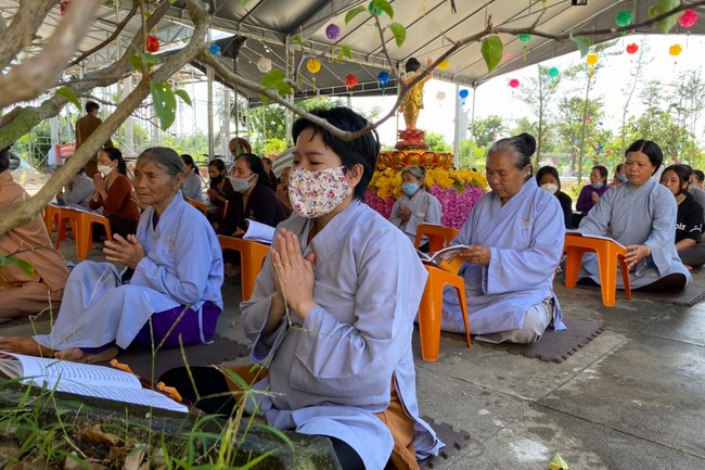 Buddha's Birthday celebration at An Son pagoda, Quang Ngai