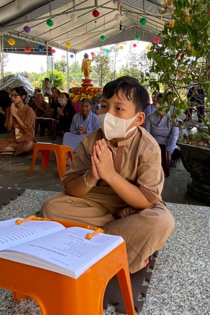 Buddha's Birthday celebration at An Son pagoda, Quang Ngai
