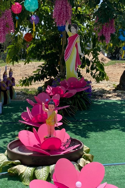 Buddha's Birthday celebration at An Son pagoda, Quang Ngai