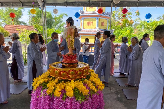 Buddha's Birthday celebration at An Son pagoda, Quang Ngai