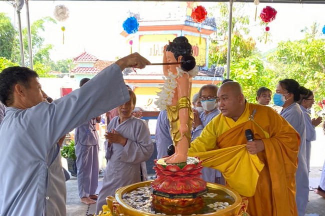 Buddha's Birthday celebration at An Son pagoda, Quang Ngai