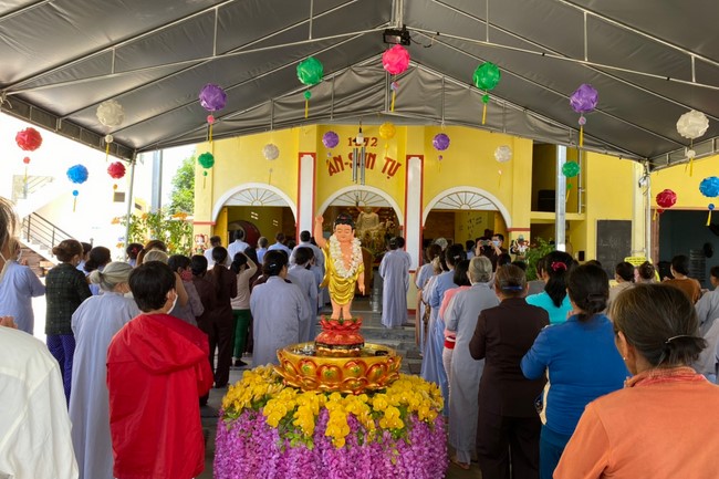 Buddha's Birthday celebration at An Son pagoda, Quang Ngai
