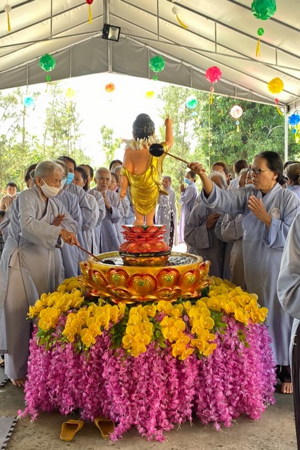 Buddha's Birthday celebration at An Son pagoda, Quang Ngai