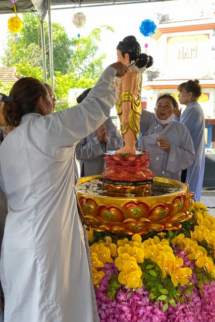 Buddha's Birthday celebration at An Son pagoda, Quang Ngai