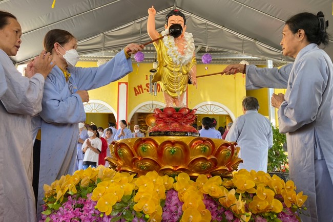 Buddha's Birthday celebration at An Son pagoda, Quang Ngai