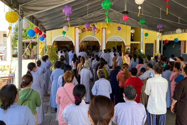 Buddha's Birthday celebration at An Son pagoda, Quang Ngai