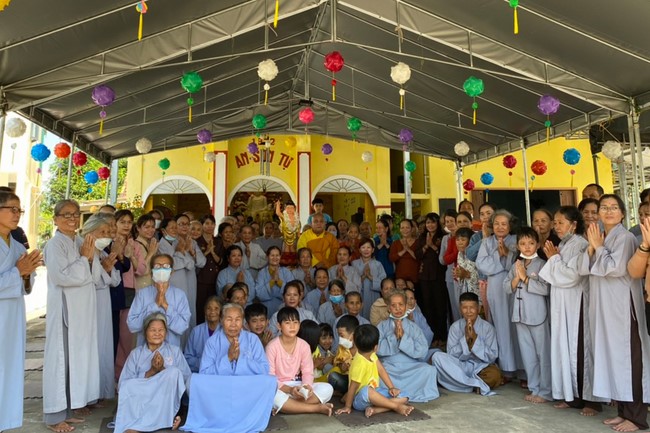 Buddha's Birthday celebration at An Son pagoda, Quang Ngai