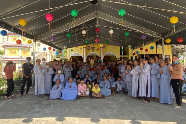 Buddha's Birthday celebration at An Son pagoda, Quang Ngai