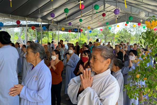 Buddha's Birthday celebration at An Son pagoda, Quang Ngai