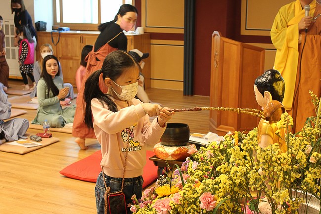 Buddha's Birthday Ceremony at Medicine Pagoda, Incheon City, South Korea