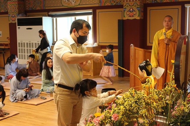Buddha's Birthday Ceremony at Medicine Pagoda, Incheon City, South Korea