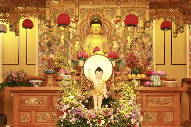 Buddha's Birthday Ceremony at Medicine Pagoda, Incheon City, South Korea