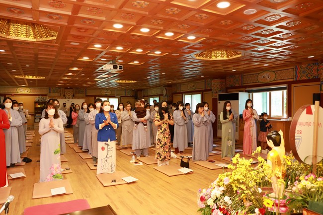 Buddha's Birthday Ceremony at Medicine Pagoda, Incheon City, South Korea