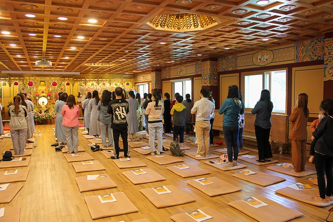 Buddha's Birthday Ceremony at Medicine Pagoda, Incheon City, South Korea