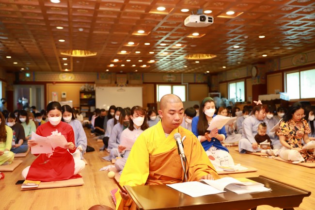 Buddha's Birthday Ceremony at Medicine Pagoda, Incheon City, South Korea