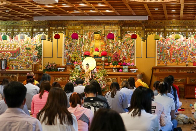 Buddha's Birthday Ceremony at Medicine Pagoda, Incheon City, South Korea
