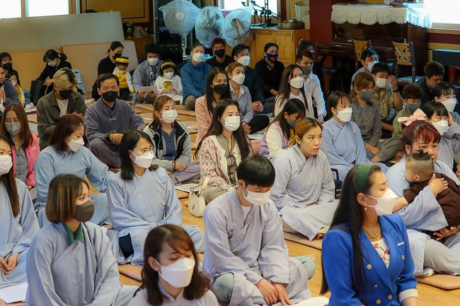 Buddha's Birthday Ceremony at Medicine Pagoda, Incheon City, South Korea