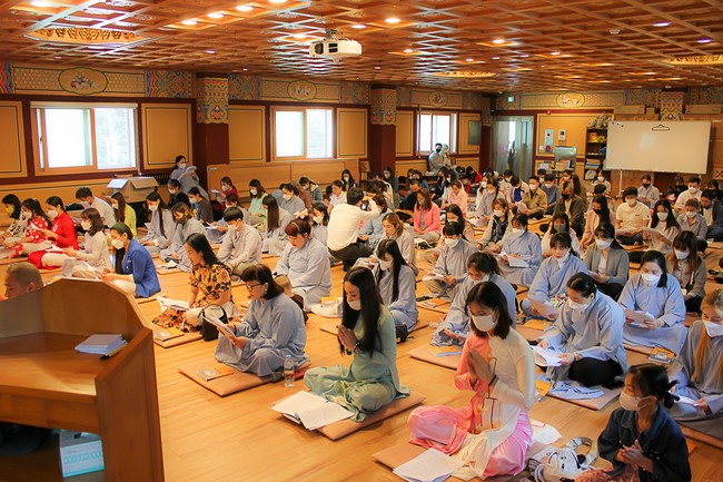 Buddha's Birthday Ceremony at Medicine Pagoda, Incheon City, South Korea