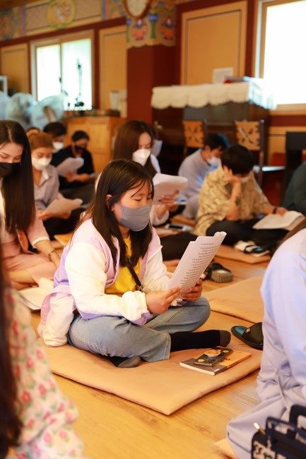 Buddha's Birthday Ceremony at Medicine Pagoda, Incheon City, South Korea