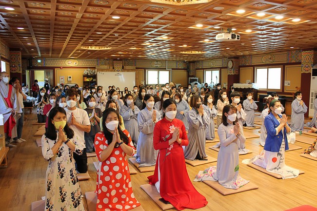 Buddha's Birthday Ceremony at Medicine Pagoda, Incheon City, South Korea
