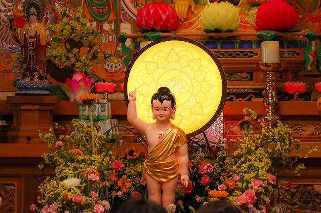 Buddha's Birthday Ceremony at Medicine Pagoda, Incheon City, South Korea