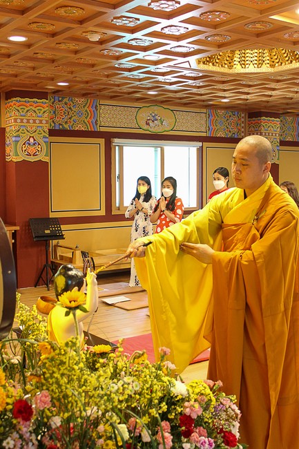 Buddha's Birthday Ceremony at Medicine Pagoda, Incheon City, South Korea
