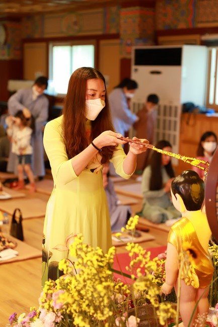 Buddha's Birthday Ceremony at Medicine Pagoda, Incheon City, South Korea