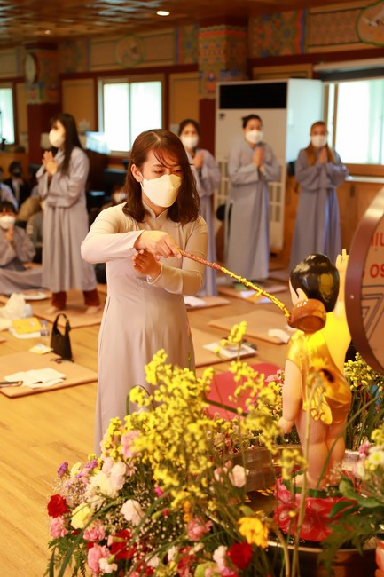 Buddha's Birthday Ceremony at Medicine Pagoda, Incheon City, South Korea