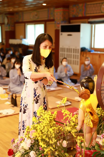 Buddha's Birthday Ceremony at Medicine Pagoda, Incheon City, South Korea