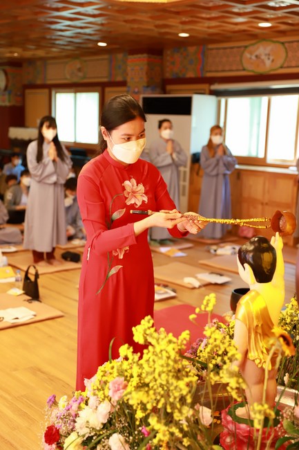 Buddha's Birthday Ceremony at Medicine Pagoda, Incheon City, South Korea